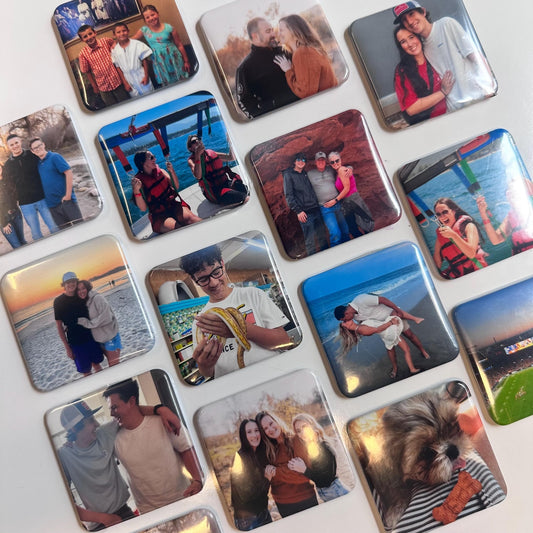 Custom Photo Fridge Magnets